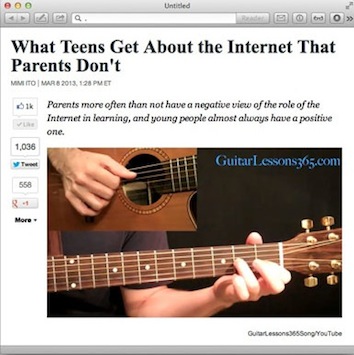 The Atlantic: What Teens Get About the Internet That Parents Don't